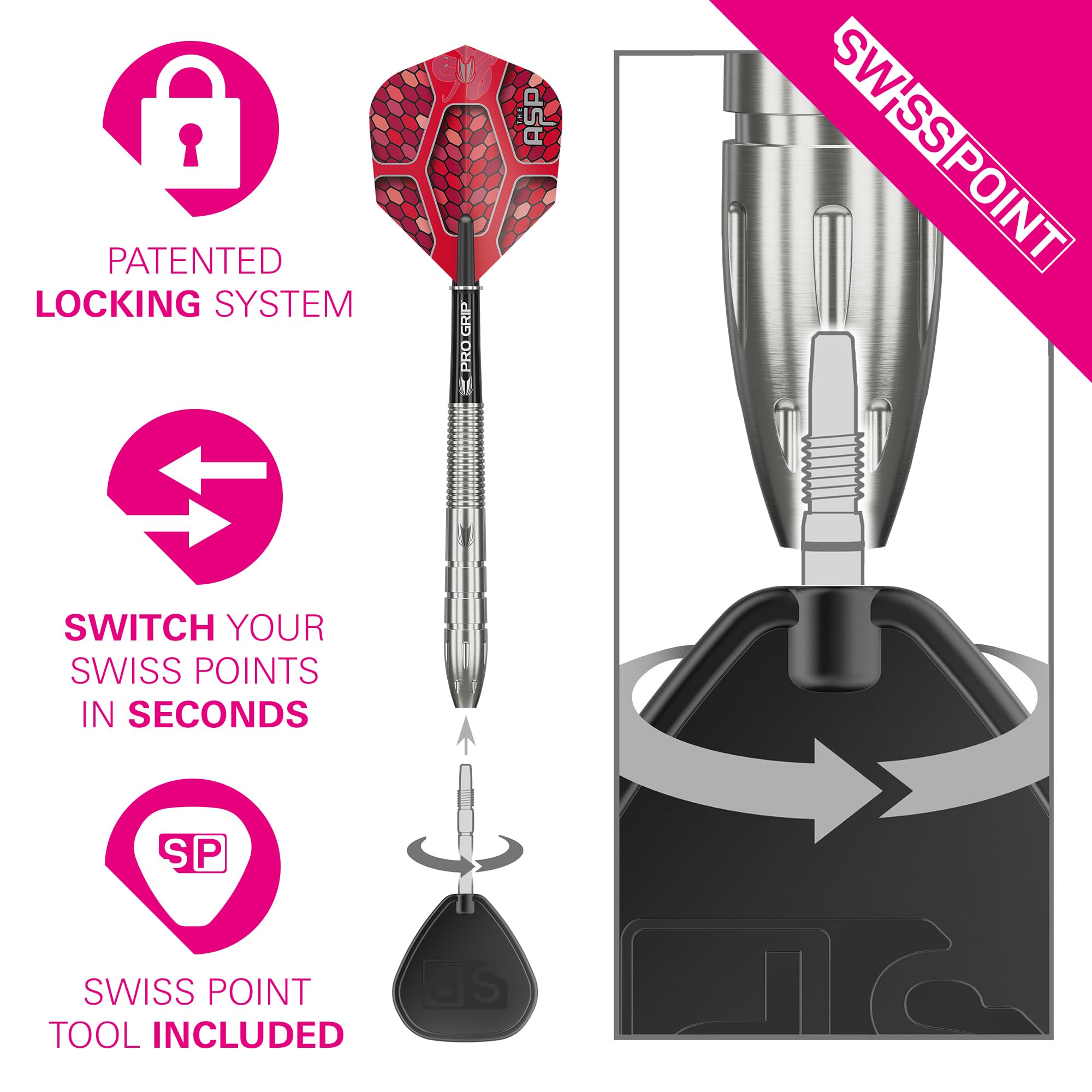 Amazon.co.jp: TARGET Darts Nathan Aspinall ジェネレーション1